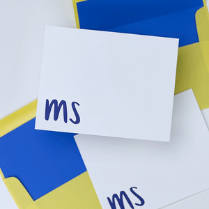 Monogram Stationery | Personalized Notecards