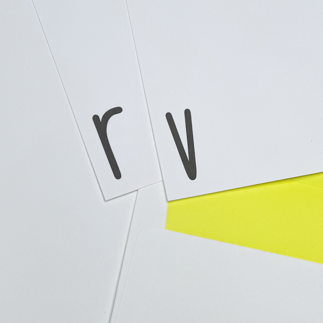 Personalized Initials | Letterpress Notecard Sets
