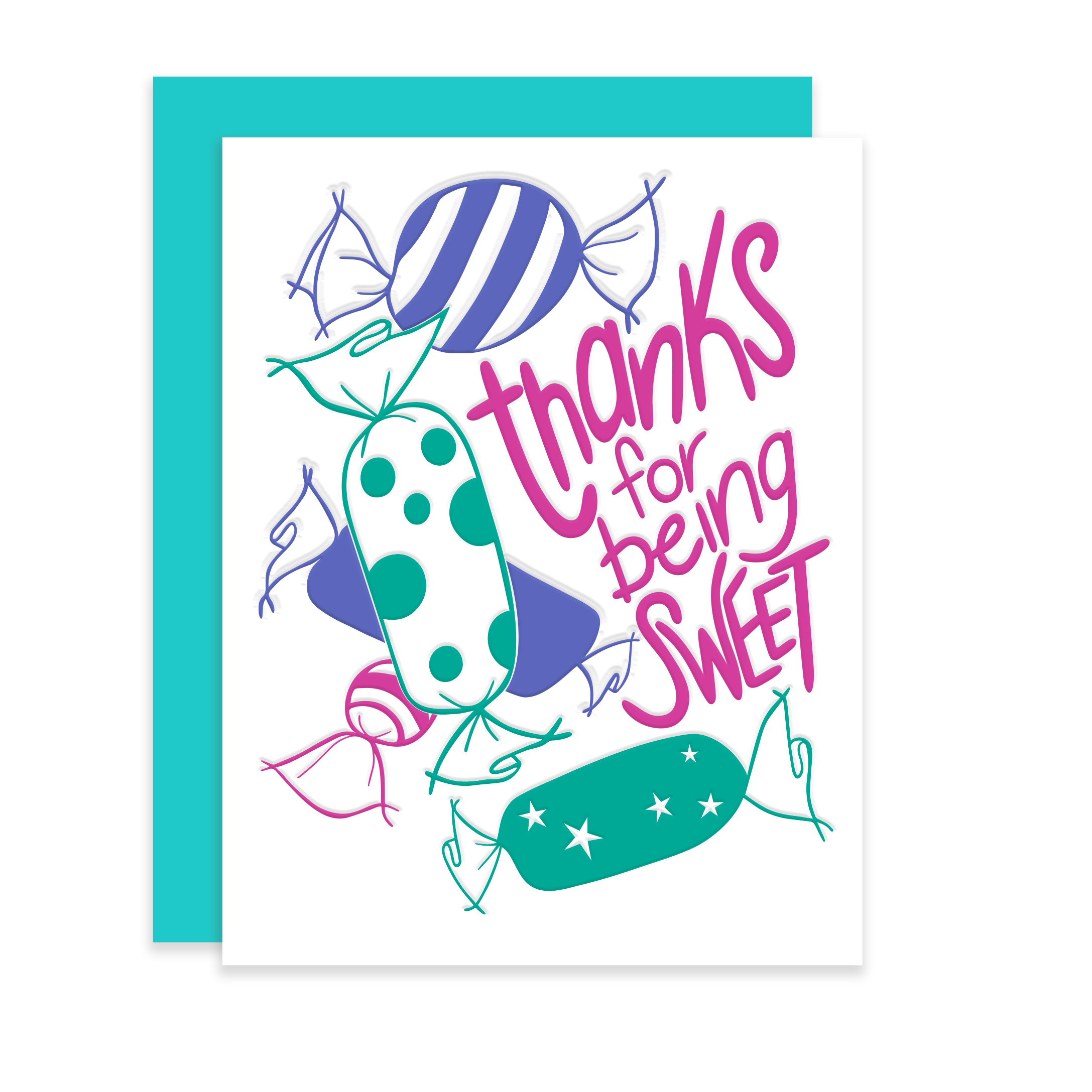 Sweet Thank You | Letterpress Card