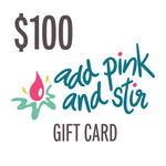 Add Pink and Stir gift card | Electronic Gift Card