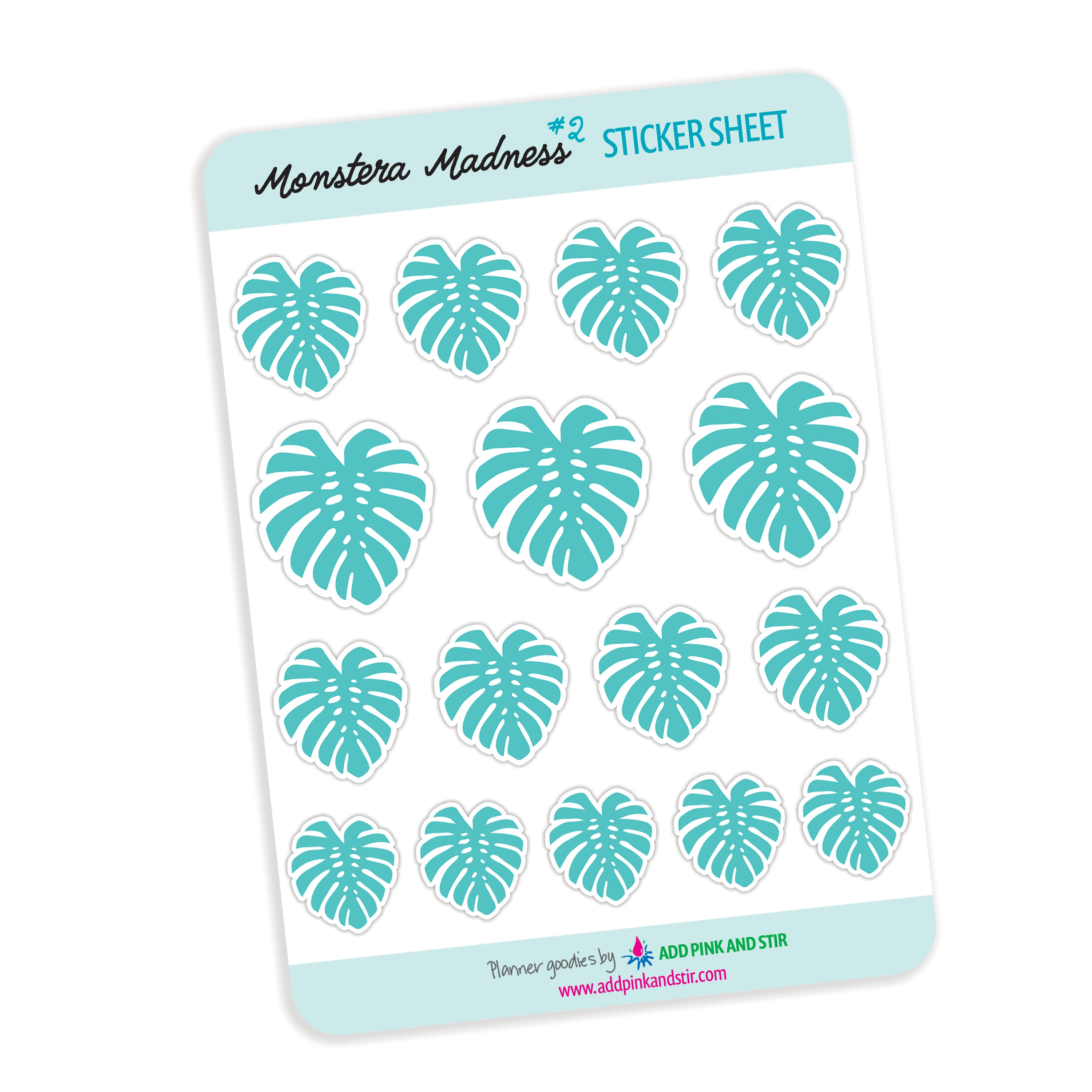 Monstera Madness 2 | Sticker Sheet