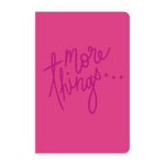 More Things | Letterpress Pocket Notebook