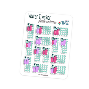 Water Tracker | Daily Planner Stickers