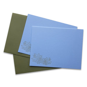 Succulent Flat card | Notecard Set of 10